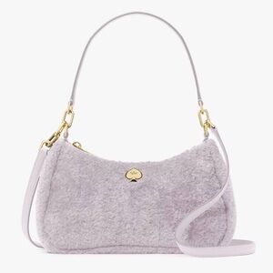 Kate Spade Kayla Faux Fur Small Convertible Shoulder Bag💋